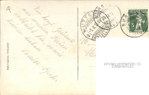 Verlag DIX Paris Nr. 93 Kind Rosen Korb – Bild 2