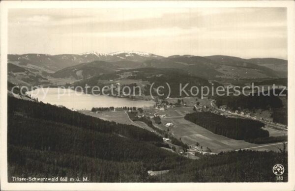 Verlag Franz Nr. 180 Titisee-Schwarzwald