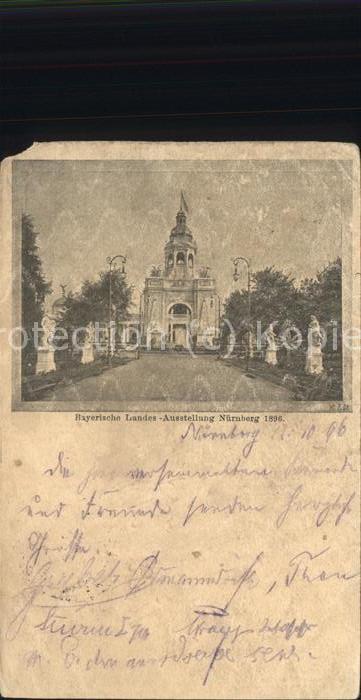 Ausstellung Bayr Landes Nuernberg 1896