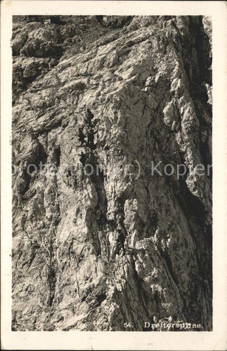 Bergsteigen Klettern Dreitorspitze