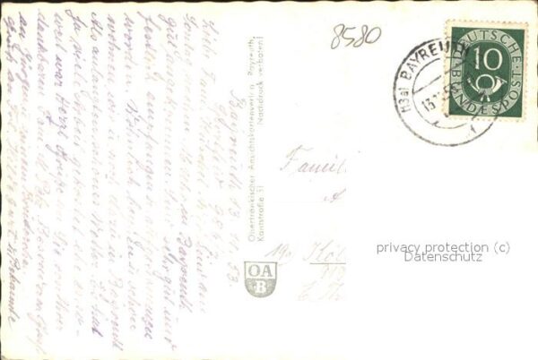 Wagner Richard Komponist Wagnertheater Villa Wahnfried Schloss E – Bild 2