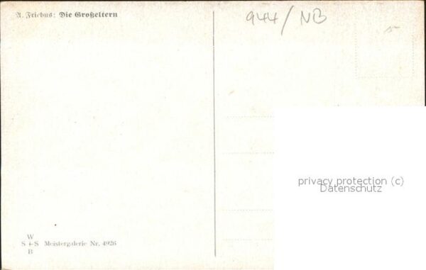 Handarbeit häkeln Künstlerkarte U. Friebus Nr. 492 – Bild 2