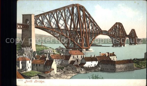 Bruecken Bauwerke Forth Bridge