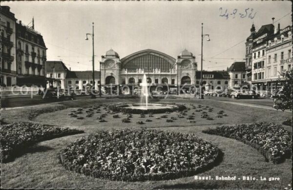 Bahnhof Basel Photoglob-Wehrli Nr. 4370