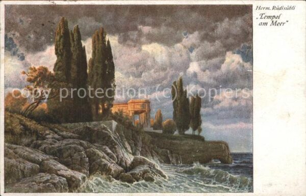 Ruedisuehli M. Tempel am Meer Serie 2325