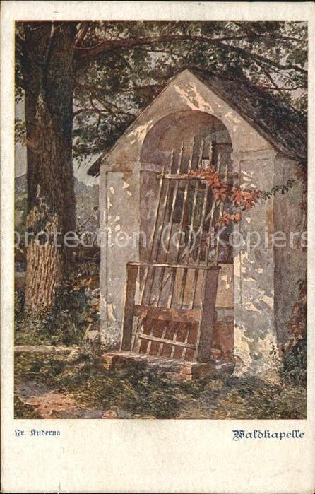 Verlag Schulverein Nr 856 Fr. Kuderna Waldkapelle