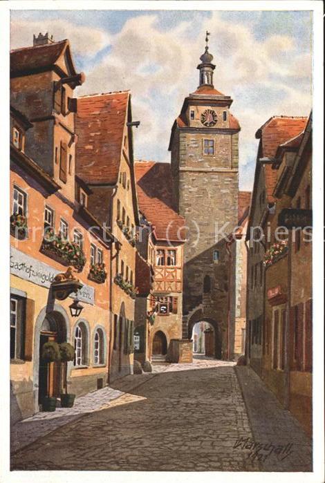 Marschall Vinzenz Rothenburg ob der Tauber Weißer Turm