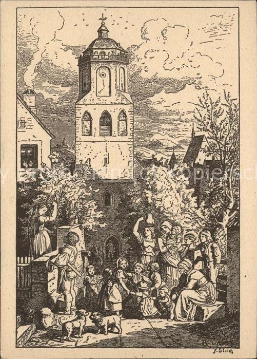 Richter Ludwig Feierabend Hunde Kirche