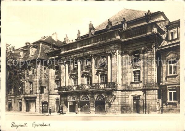 Opergebaeude Bayreuth Opernhaus
