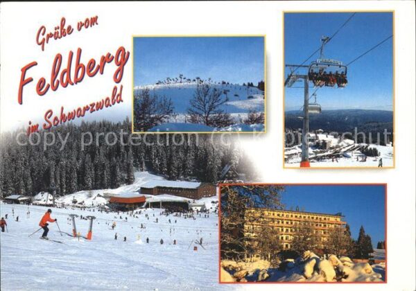Sessellift Feldberg Schwarzwald Skifahren
