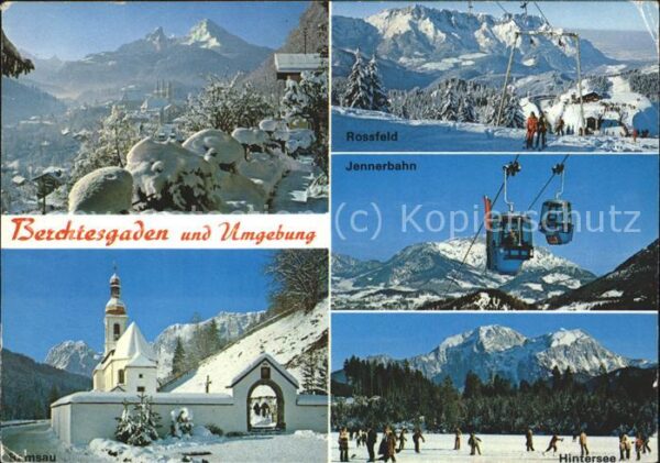 Seilbahn Skilift Rossfeld Schlittschuhlaufen Ber