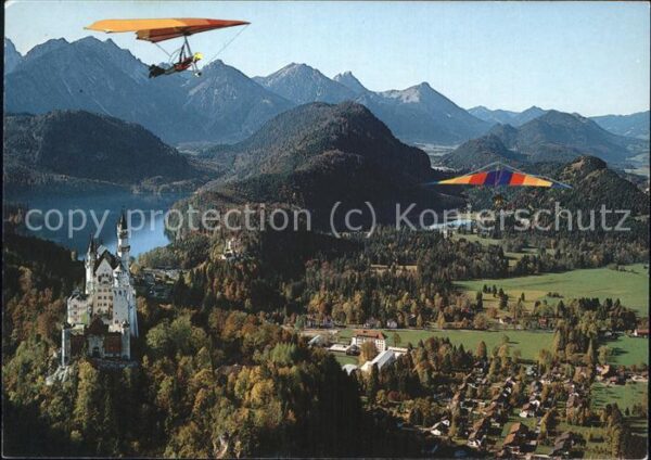 Drachenflug Tegelberg Alpsee Schwansee