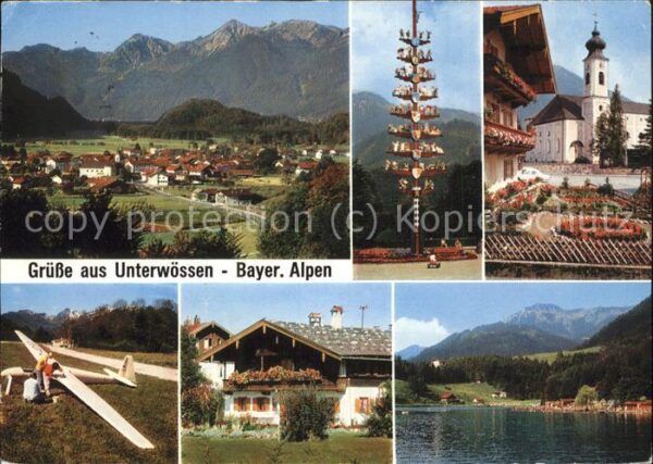 Segelflug Gliding Vol-Voile Vuolo-a-Vela Unterwössen im Achental Geigelstein