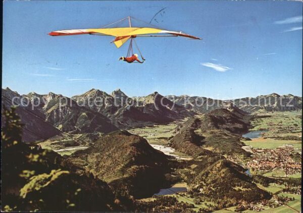 Drachenflug Tegelberg Füssen Allgäuer Alpen