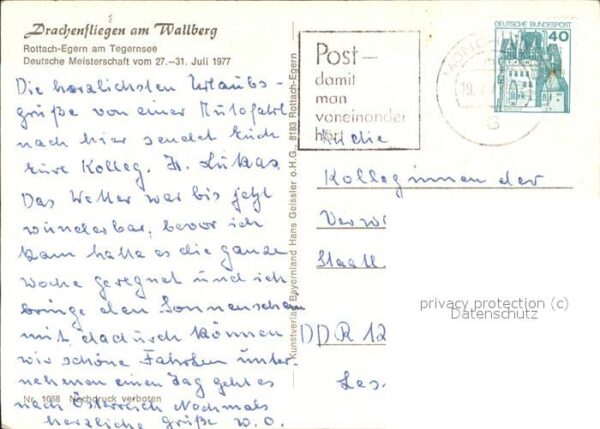 Drachenflug Tegernsee Wallberg Rottach-Egern – Bild 2