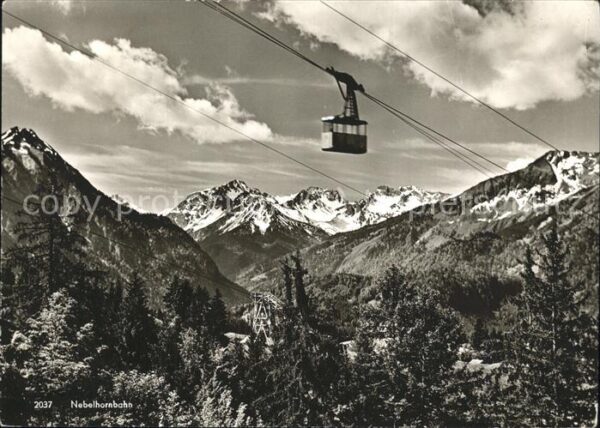 Seilbahn Nebelhornbahn