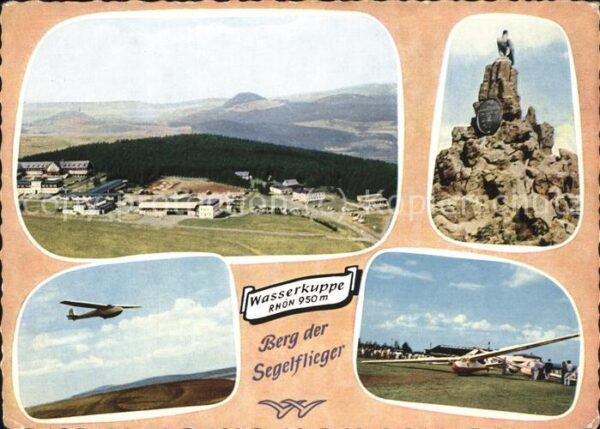 Segelflug Gliding Vol-Voile Vuolo-a-Vela Wasserkuppe Rhön