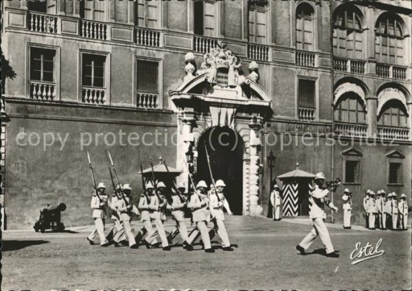 Leibgarde Wache Monaco Palais