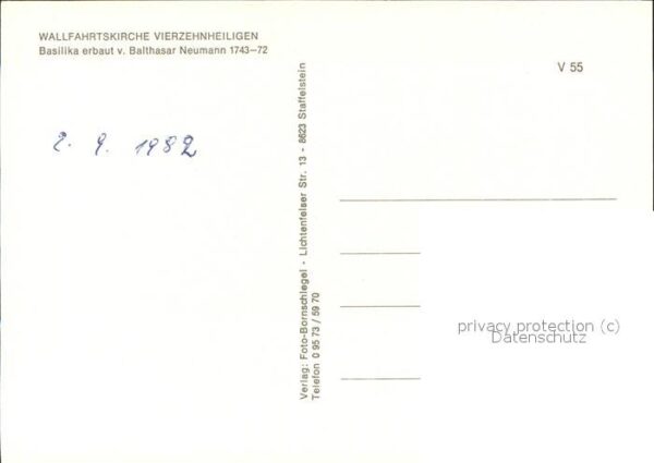 Kirchenorgel Vierzehnheiligen – Bild 2