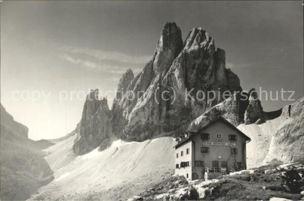 Berge Natur Croda dei Toni Rifugio Zsigmondy Comici