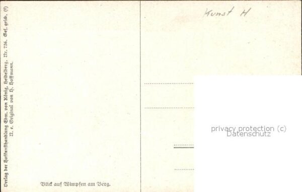 Hoffmann Heinrich Wimpfen am Berg Nr. 736 – Bild 2