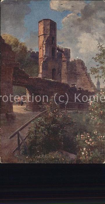Hoffmann Heinrich Burgruine Dilsberg Nr. 740