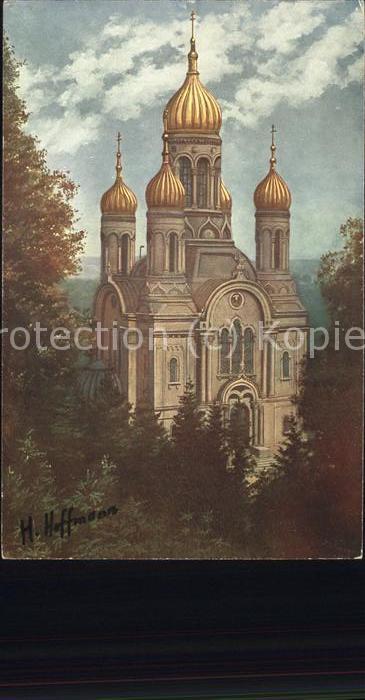 Hoffmann Heinrich Wiesbaden Russische Kirche Neroberg Nr.