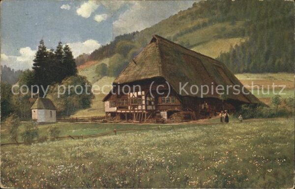 Hoffmann Heinrich Schwarzwaldhaus mit Kapellchen Nr. 7