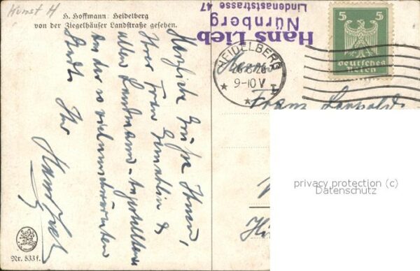 Hoffmann Heinrich Heidelberg Nr. 533 – Bild 2