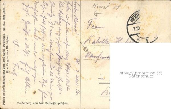 Hoffmann Heinrich Heidelberg Nr. 666 – Bild 2