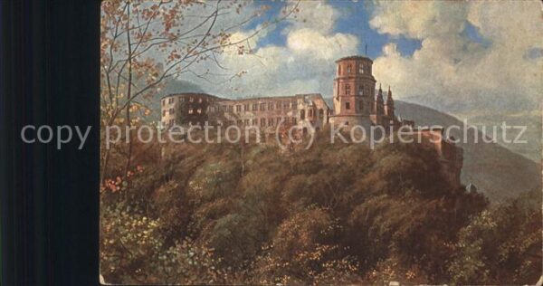 Hoffmann Heinrich Heidelberg Schloß Nr. 531