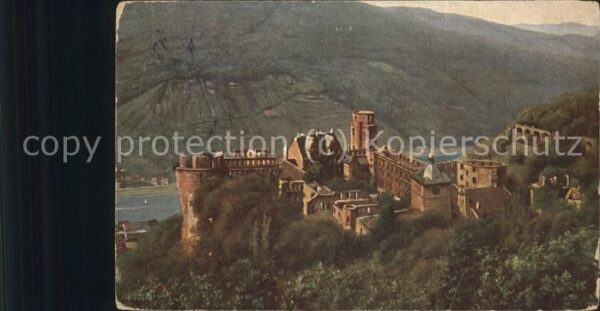 Hoffmann Heinrich Heidelberg Schloß Nr. 732