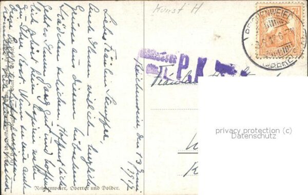 Hoffmann Heinrich Reichenweier Obertor Dolder – Bild 2