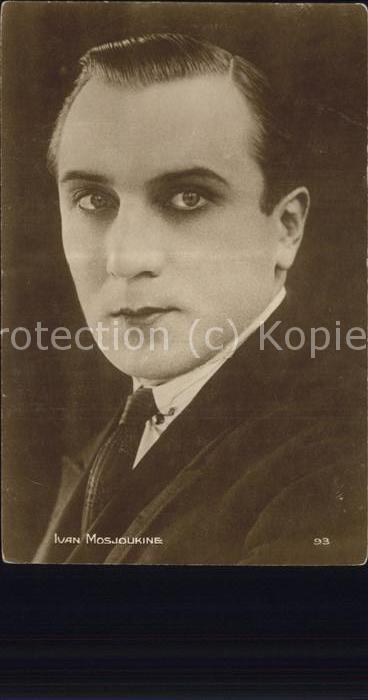 Schauspieler Ivan Mosjoukine Russland