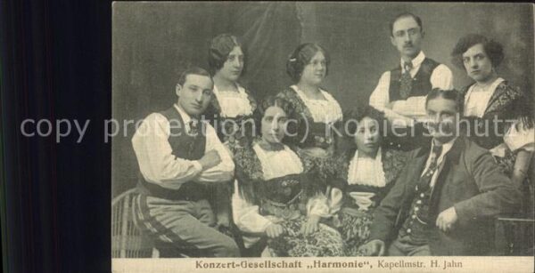 Musikanten Konzert-Gesellschaft Harmonie H. Jahn