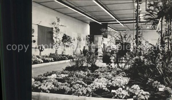 Gartenbauaustellung Erfurt  Halle XIII Blumen-und Zierpflan