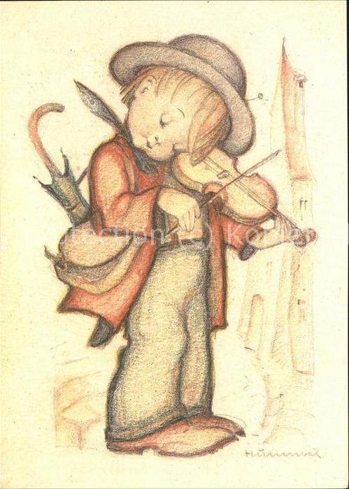 Hummel Nr. 203 Geige Kind Hummelbuch