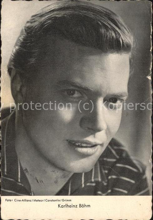 Schauspieler Karlheinz Böhm
