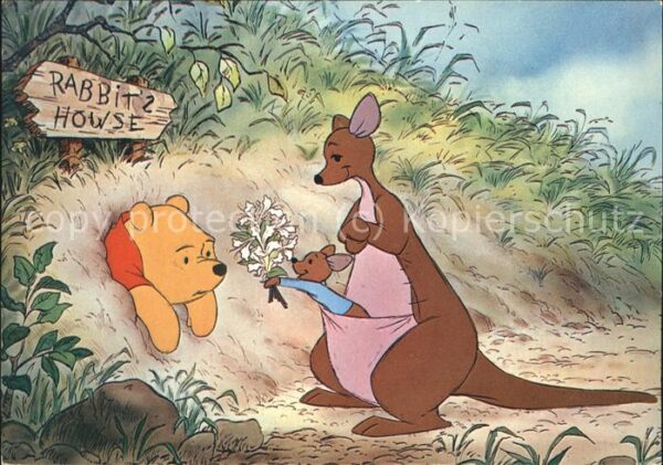 Disney Walt Winnie Pooh Kanga und Ruh