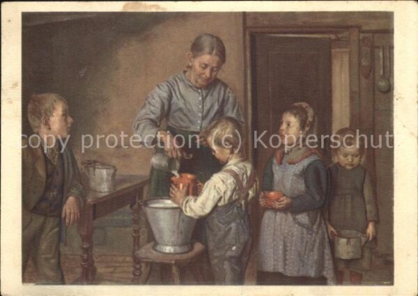 Kuenstlerkarte Stirnimann Friedrich Milchausmessen