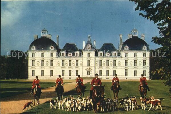Jagd Hunde Pferde Chateau de Cheverny