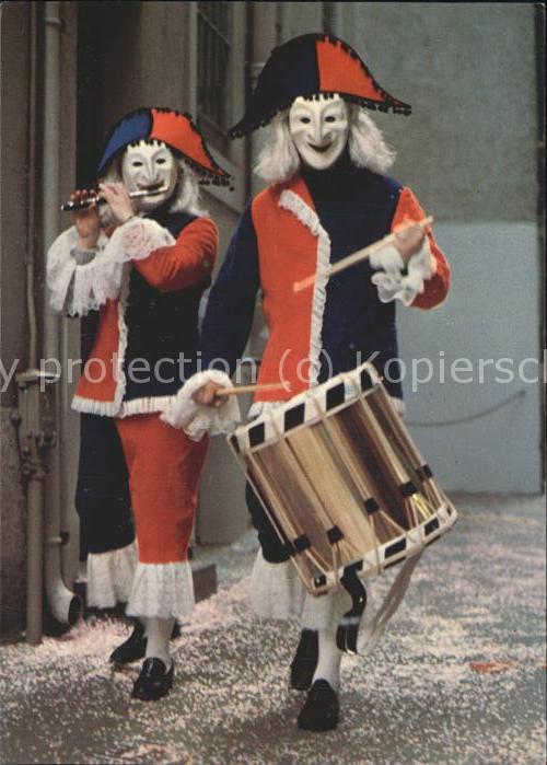 Fasnacht Karneval Basel Harlekin