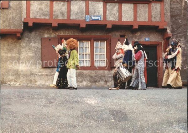 Fasnacht Karneval Basel Buebezigli am Heubärg