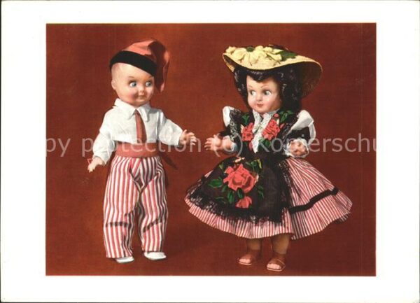 Puppe Doll Poupee Kinderspielzeug Trachten Nice Frankreich