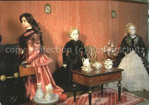 Puppe Doll Poupee Kinderspielzeug Automates d_autrefois Monaco Musee Nati