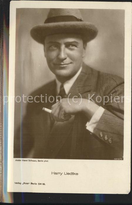 Verlag Ross Nr. 1812/3 Harry Liedtke