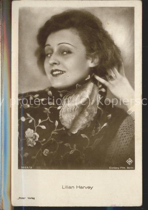 Verlag Ross Nr. 3035/2 Lilian Harvey