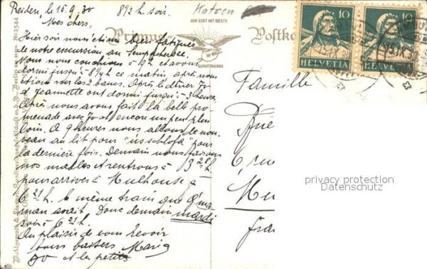 Verlag Primus Nr. 2544 Katzen Künstlerkarte Florence E. V – Bild 2