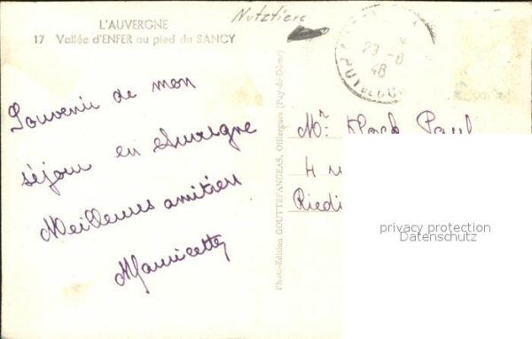 Kuehe Auvergne Vallee d_Enfer Sancy – Bild 2
