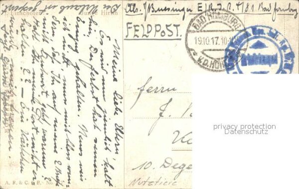 Kuenstlerkarte I. Linschoten Nr. 217 Gänse Hirtin – Bild 2